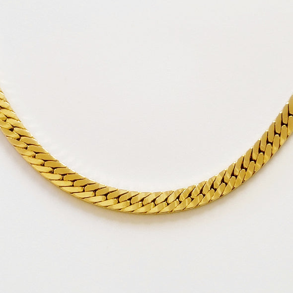 Wide Serpentine Necklace