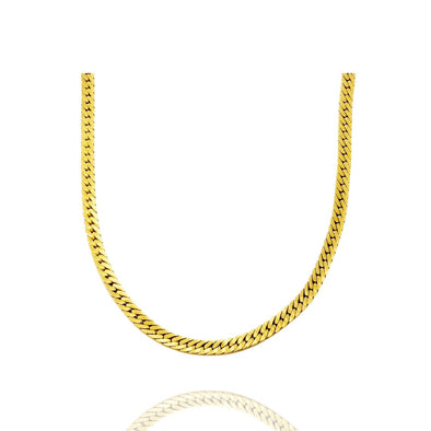 Wide Serpentine Necklace
